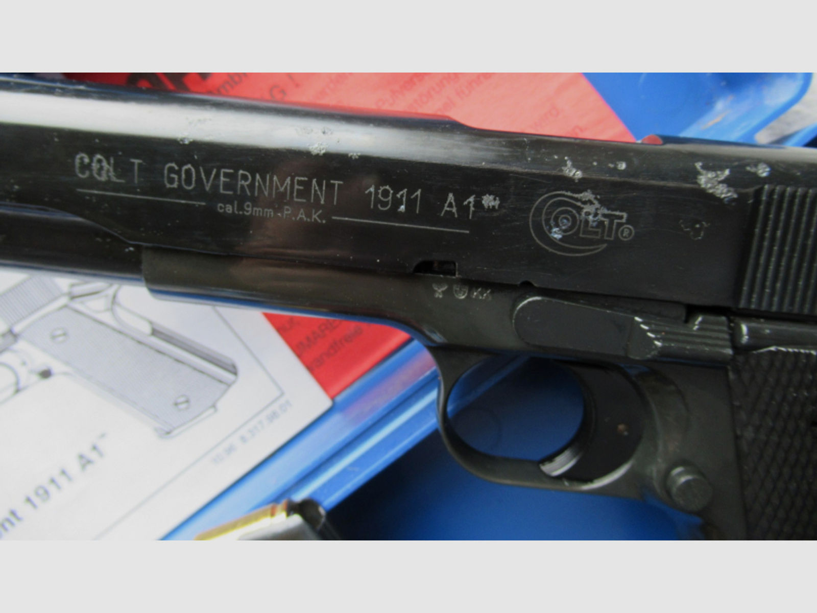 Colt Government 1911 A1 P.A.K 9 mm PTB 638