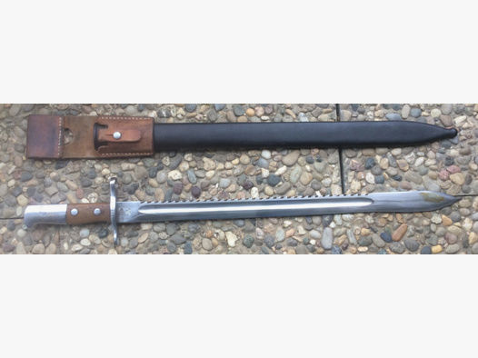 Schweizer säge bajonett m14. HSW 1933
