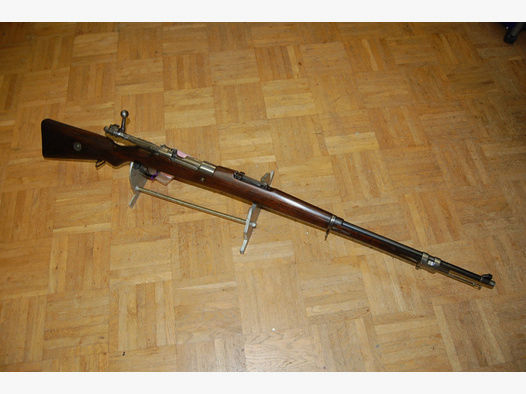 Rep Büchse DWM Mauser M 1910 Kal 7x57 sehr guter unbearbeiteter Originalzustand mit CIP vom Sammler