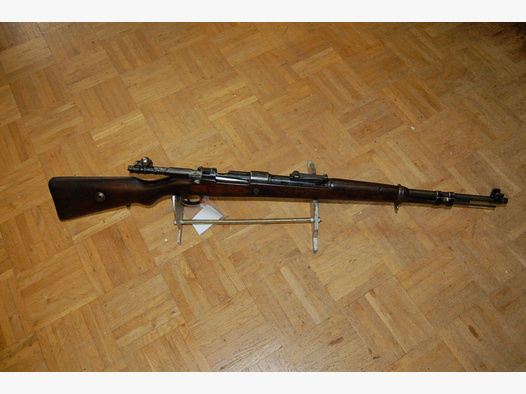 Rep. Büchse Karabiner 98 Original Mauser Oberndorf Kal 8x57IS Nrgl! mit diversen WaA Stempeln