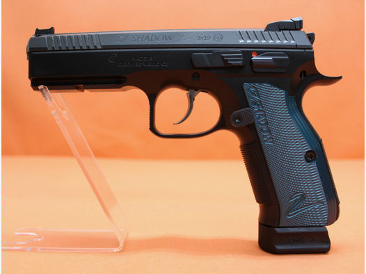 Ha.Pistole 9mmLuger CZUB SHADOW2 Black Poly DA/SA 119mm Lauf/ 3 Magazine CZ 75 (9mmPara/9x19)