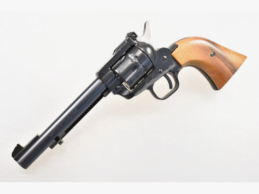 HS / Schmidt SAA - Revolver Modell 21 F im Kal. 4mm lang RZ mit Holzgriffschalen