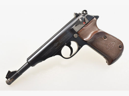 MANURHIN Pistole " Walther PP - SPORT " mit 6" Lauf Kal .22 LR