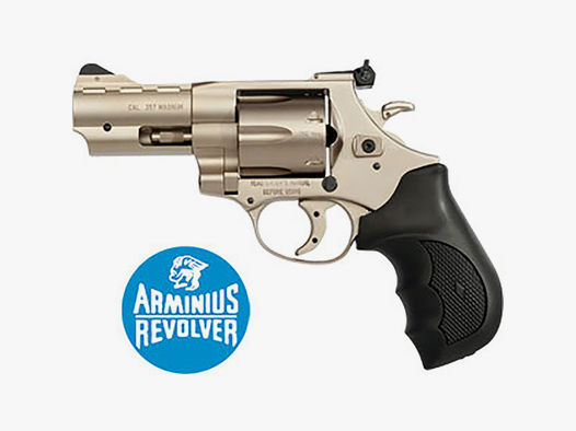 ARMINIUS REVOLVER .357 Mag. 3'' Zoll HW357 Hunter 6-Schuss STAINLESS Silber Fangschusswaffe NEU !