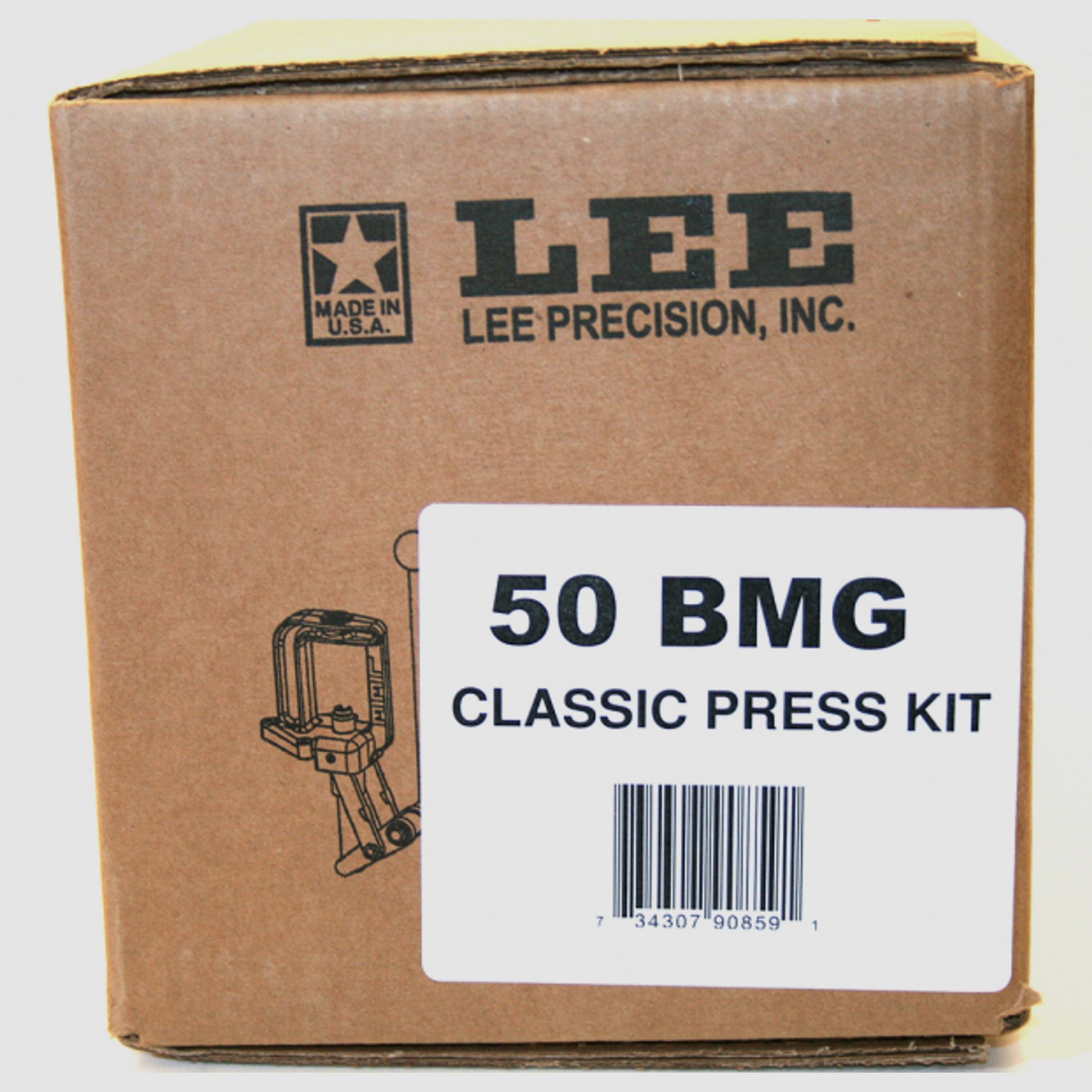 LEE 90859 .50 BMG PRESS KIT - .50 Browning Wiederlade-SET inkl. Presse, Matrize, Zündhütchensetzer