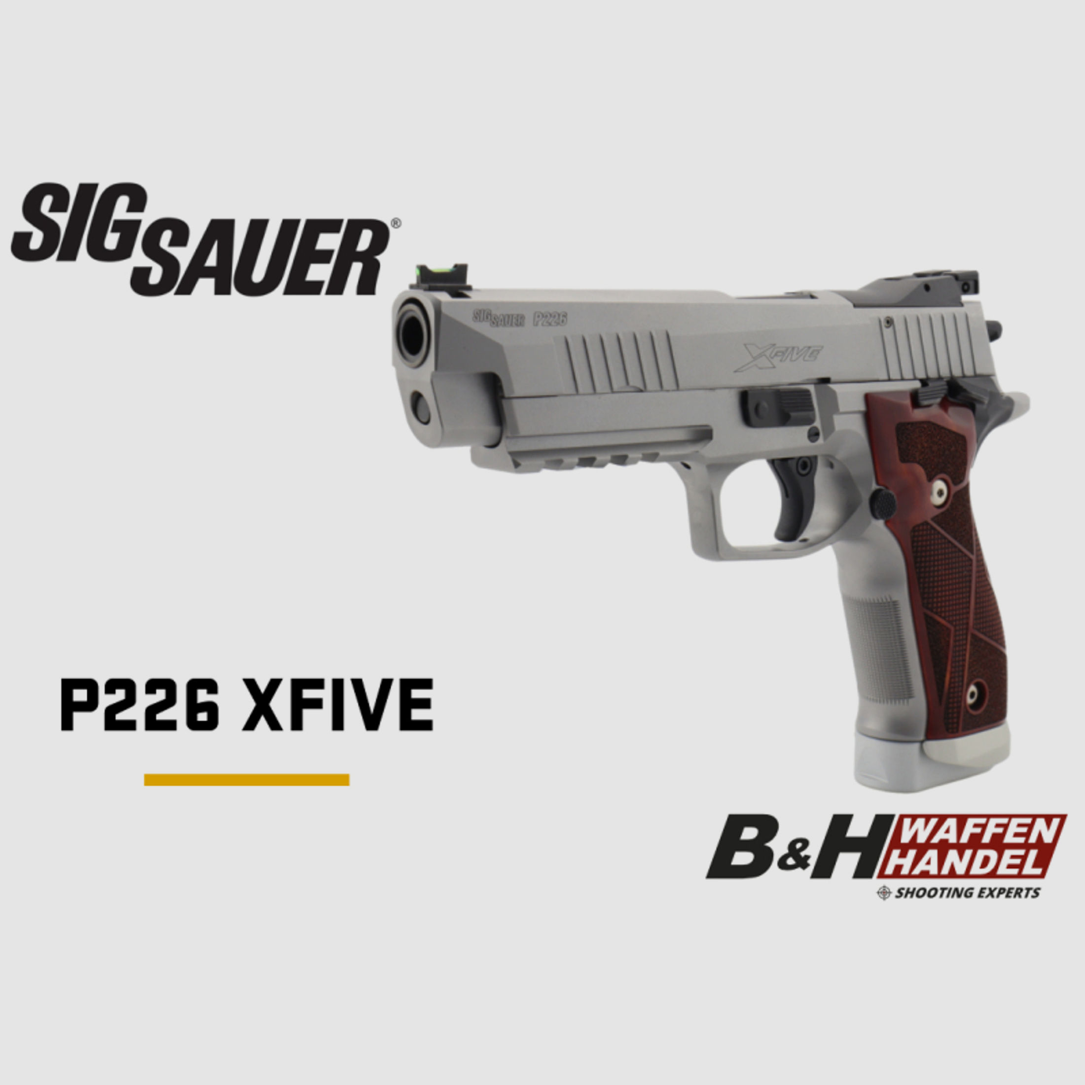 Neuwaffe, auf Lager: Sig Sauer P226 X-Five Classic 9mm X-5 X5 Finanzierung möglich