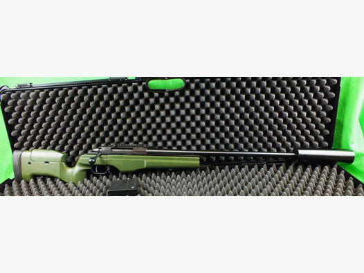 Repetierbüchse Sako TRG 42 Green .338 Lapua Magnum incl. Hausken Schalldämpfer Neuwertig