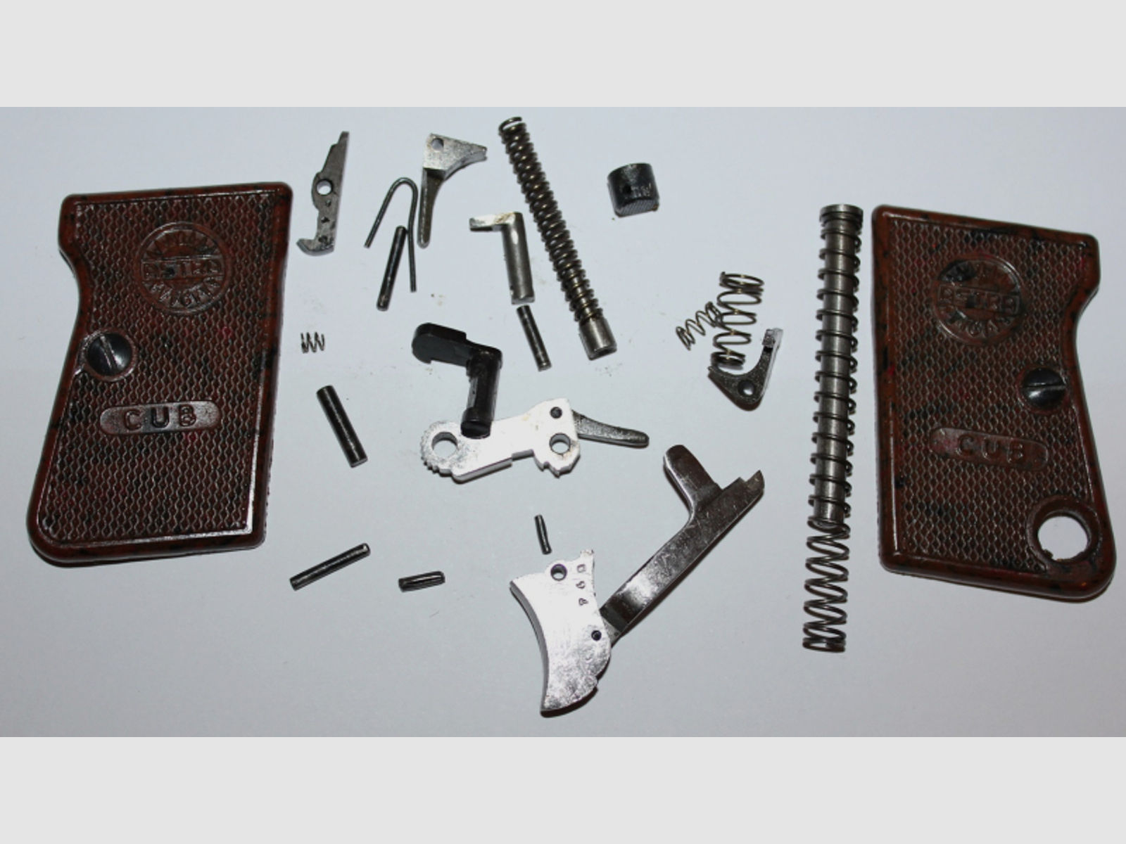Ersatzteile Kleinteile für Pistole ASTRA CUB 2000 Kal. 6,35mm Browning Teile Freie Teilesatz
