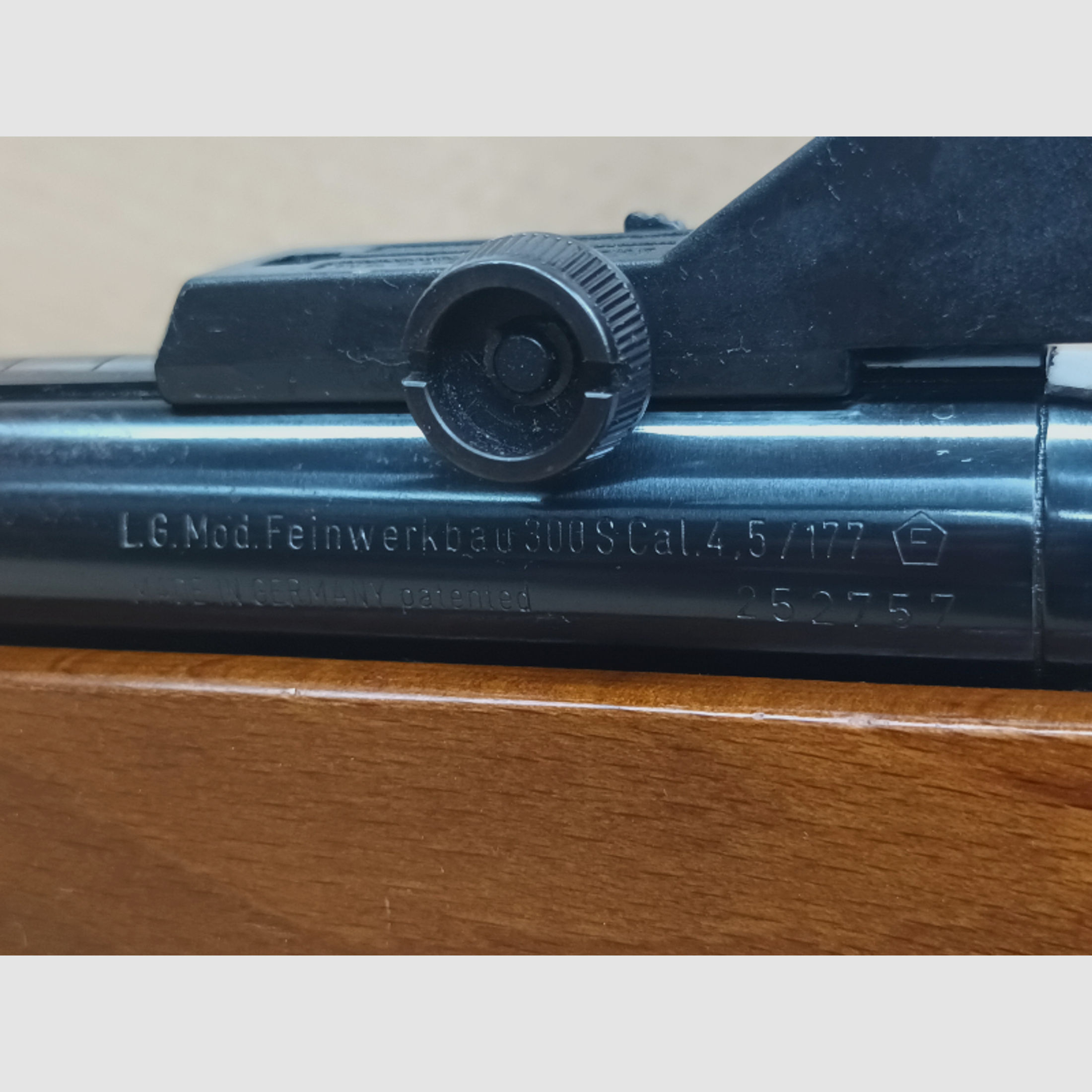 Feinwerkbau 300S Matchluftgewehr Rechts Cal.4,5mm LG Luftgewehr - SUPER ZUSTAND