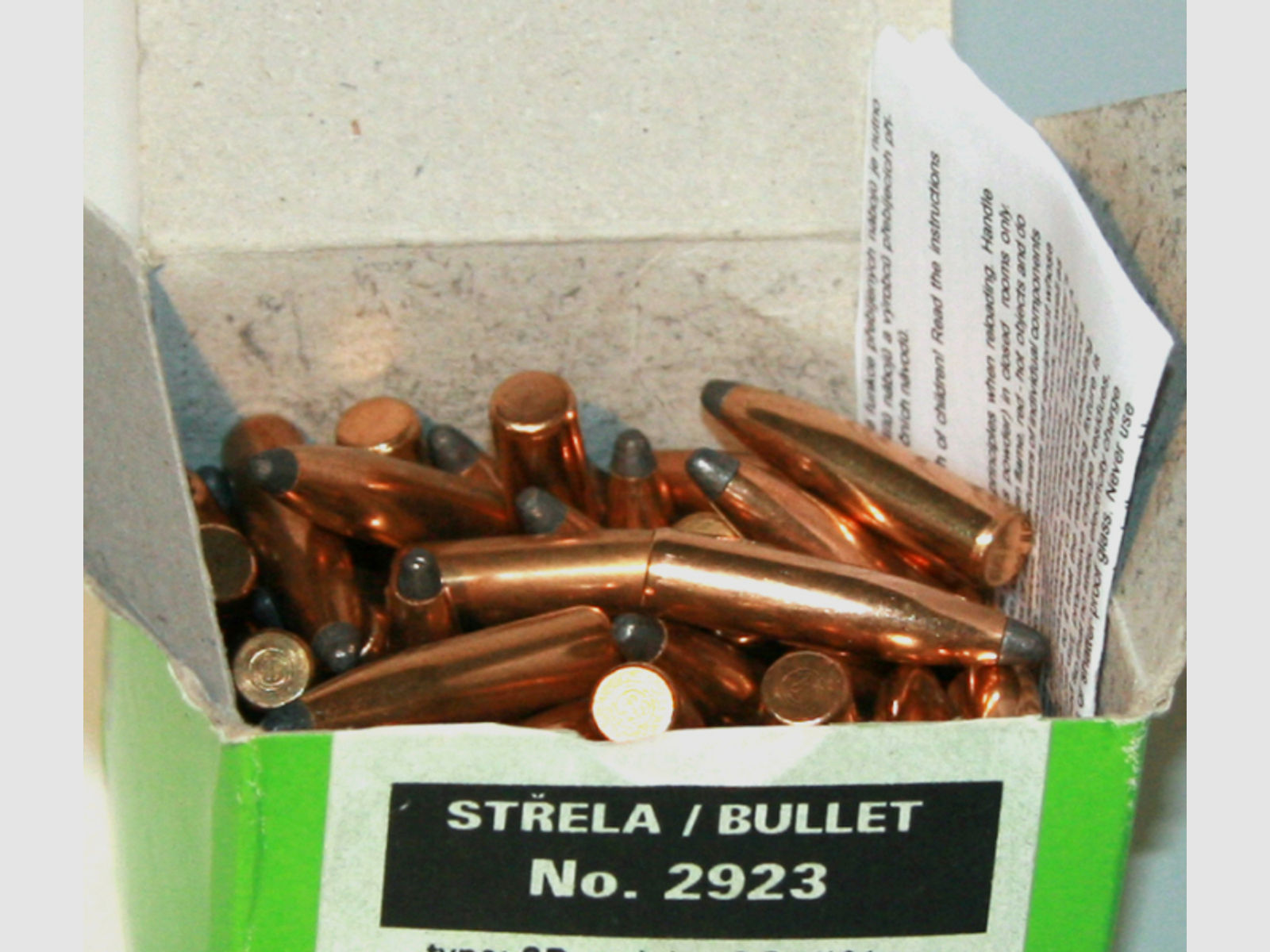 100 Stück S&B | Sellier&Bellot Geschosse #2923 | .264 / 6,5mm - 131grs / 8,50g -SP Teilmantel | Jagd