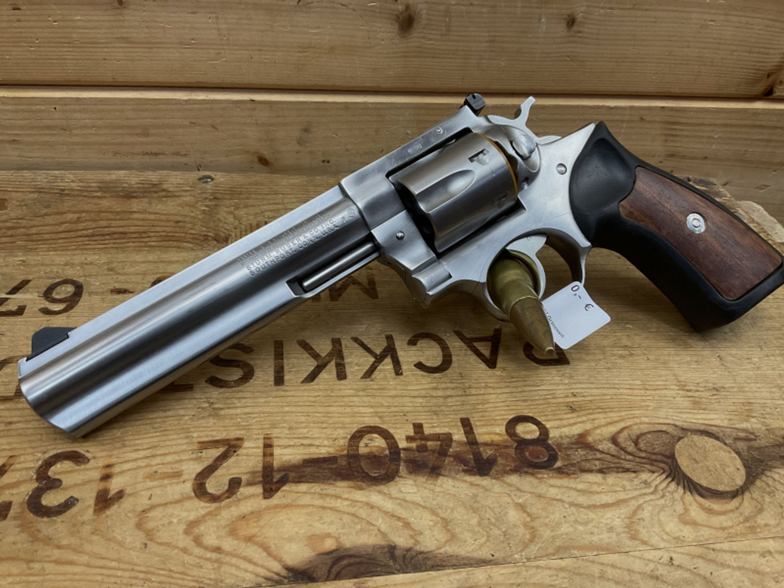 Revolver RUGER GP100, Kal..357Mag. Stainless Steel!