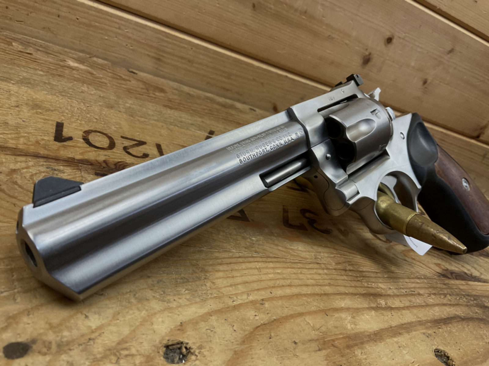 Revolver RUGER GP100, Kal..357Mag. Stainless Steel!