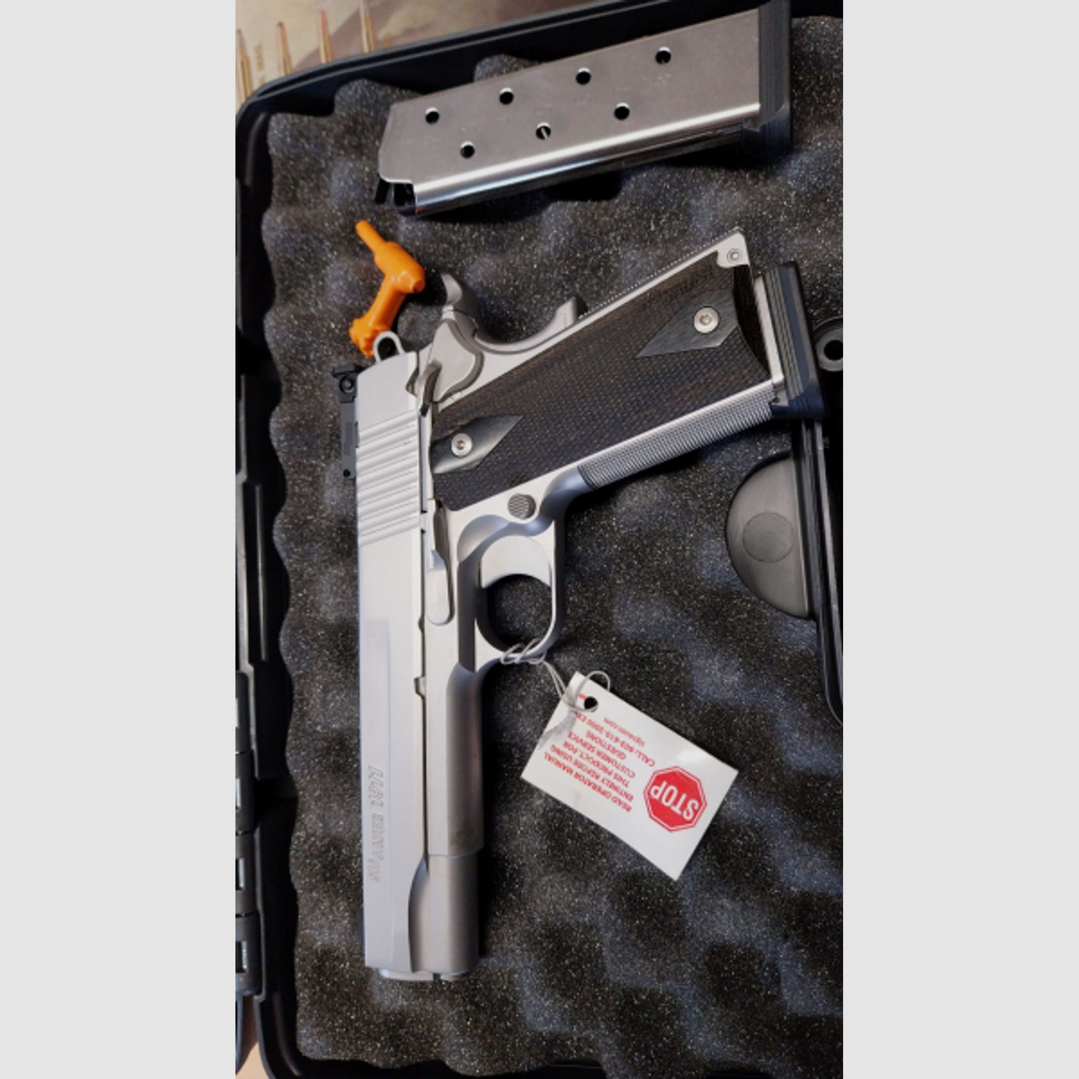 Pistole Sig Sauer 1911 Stainless Target Kal. 45ACP