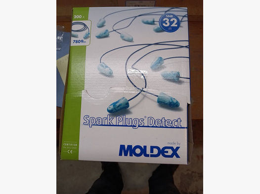 Ohrstöpsel 200stk mit Kordel einzeln verpackt Moldex 7809