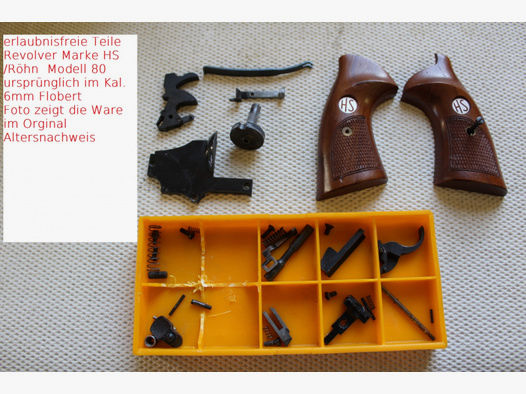 Ersatzteile für Revolver HS 80 6mm Flobert