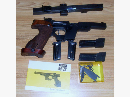 Walther GSP 32er Sportpistole mit 22er wechselsystem