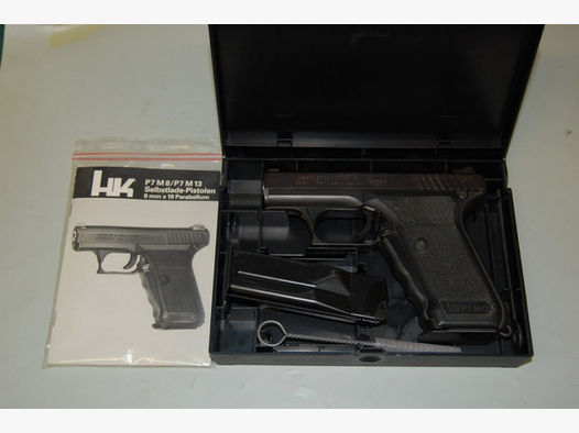 Griffspanner Pistole Heckler & Koch P/M13 Kal 9mm Luger mit OVP+ Papieren TOP Zustand
