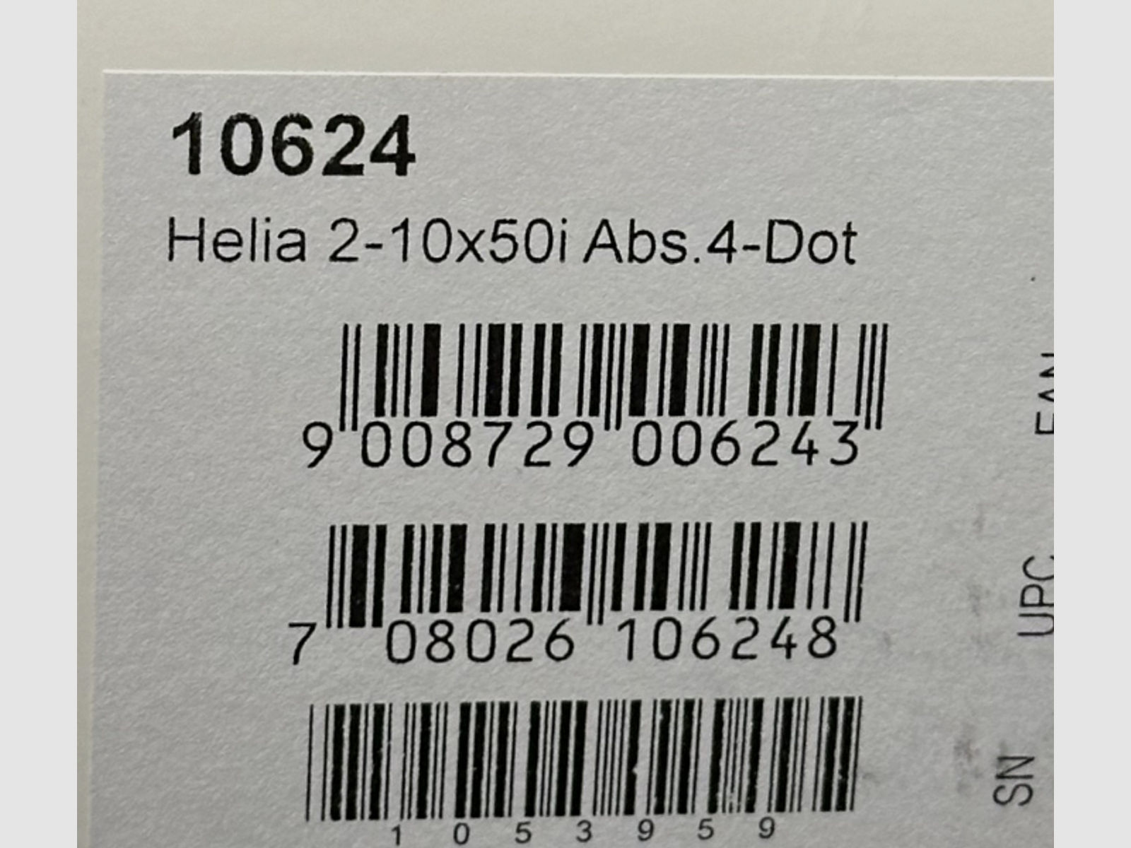 KAHLES HELIA 2-10X50i Abs.4-Dot ohne Schiene
