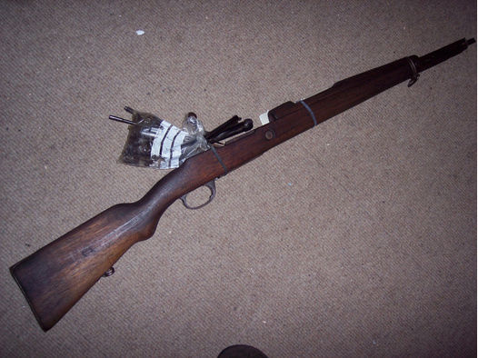 Teile+Schaft Argentino DWM 1905 7,65 argentinisch K98 (Mauser MP40 K43 MP44 MG42 MG34Dachbodenfund)