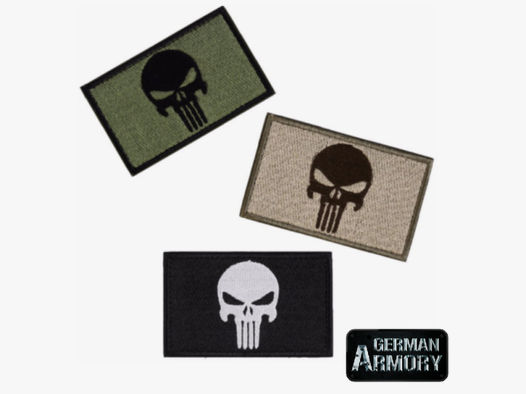 Punisher Patch Kris Kyle American Sniper Skull Tactical 3 f. tacticool Motivation Airsoft Paintball