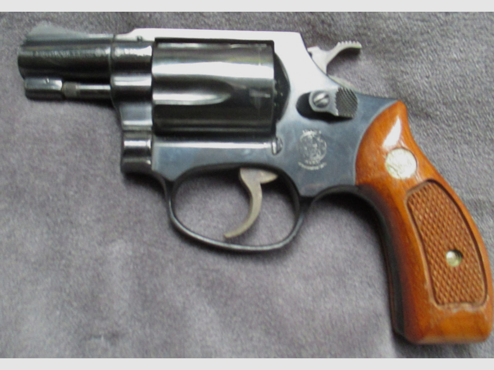 Smith and Wesson S&W Revolver Modell 36 Lauflänge 2 Zoll Kal. 38 Spec