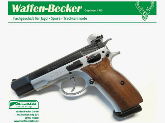 Pistole Brünner CZ75 Bicolor Kal. 9mm Luger Sportmodell