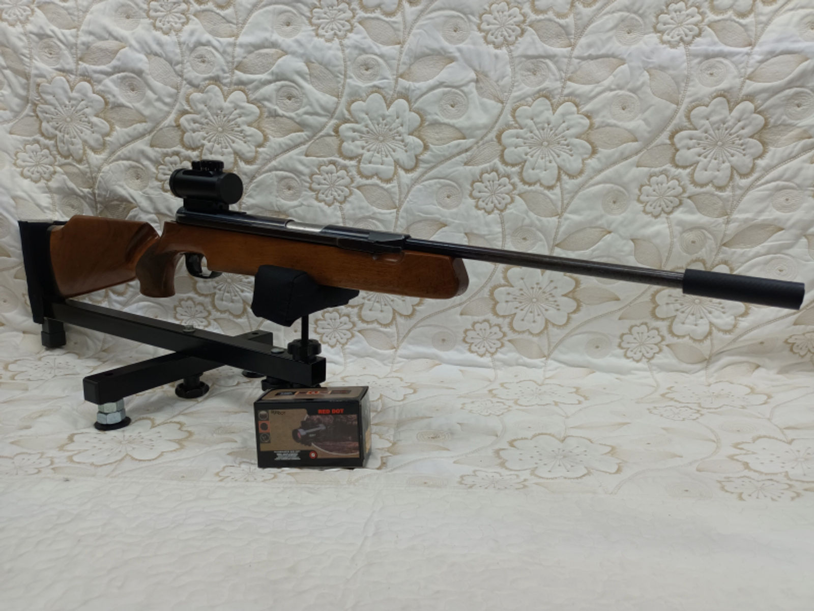 Feinwerkbau LG150 Matchluftgewehr,,Sniper,,Cal.4,5(177)FWB Seitenspanner+RedDot = TOP Luftgewehr