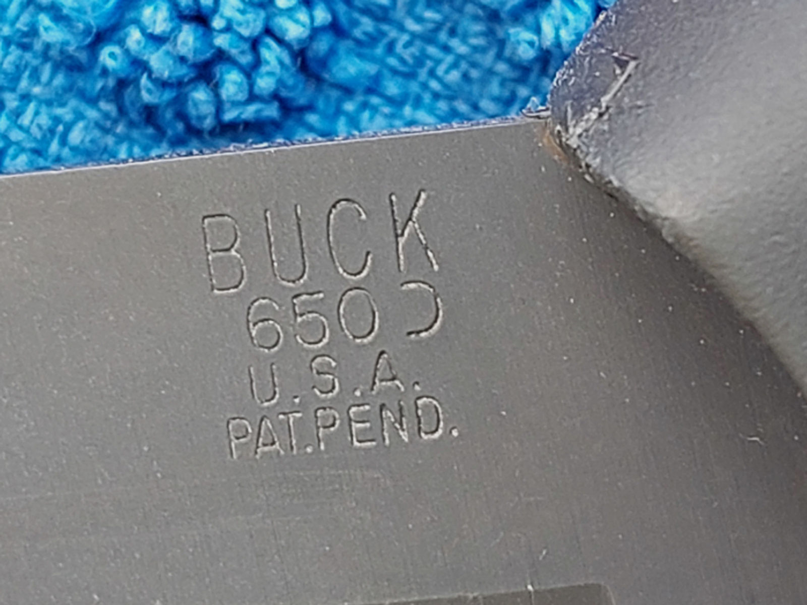 Frühes BUCK 650 Messer, unbenutzt, Bj. 1996 in USA