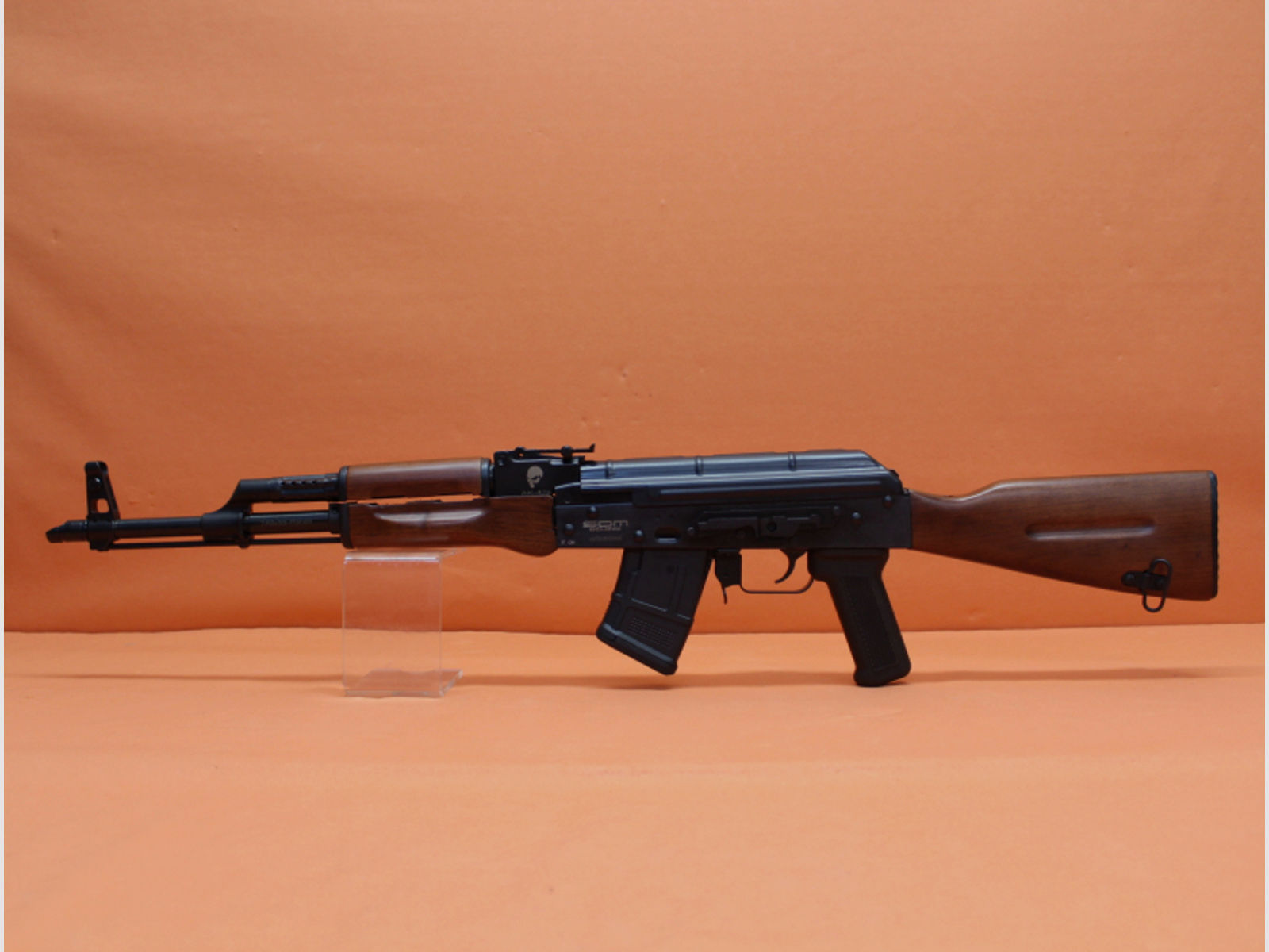 Ha.Büchse 7,62x39 SDM AK-47s 16,5"/ 418mm Lauf/ 14mm Montageschiene/ Holzschaft (AKM/AK47)