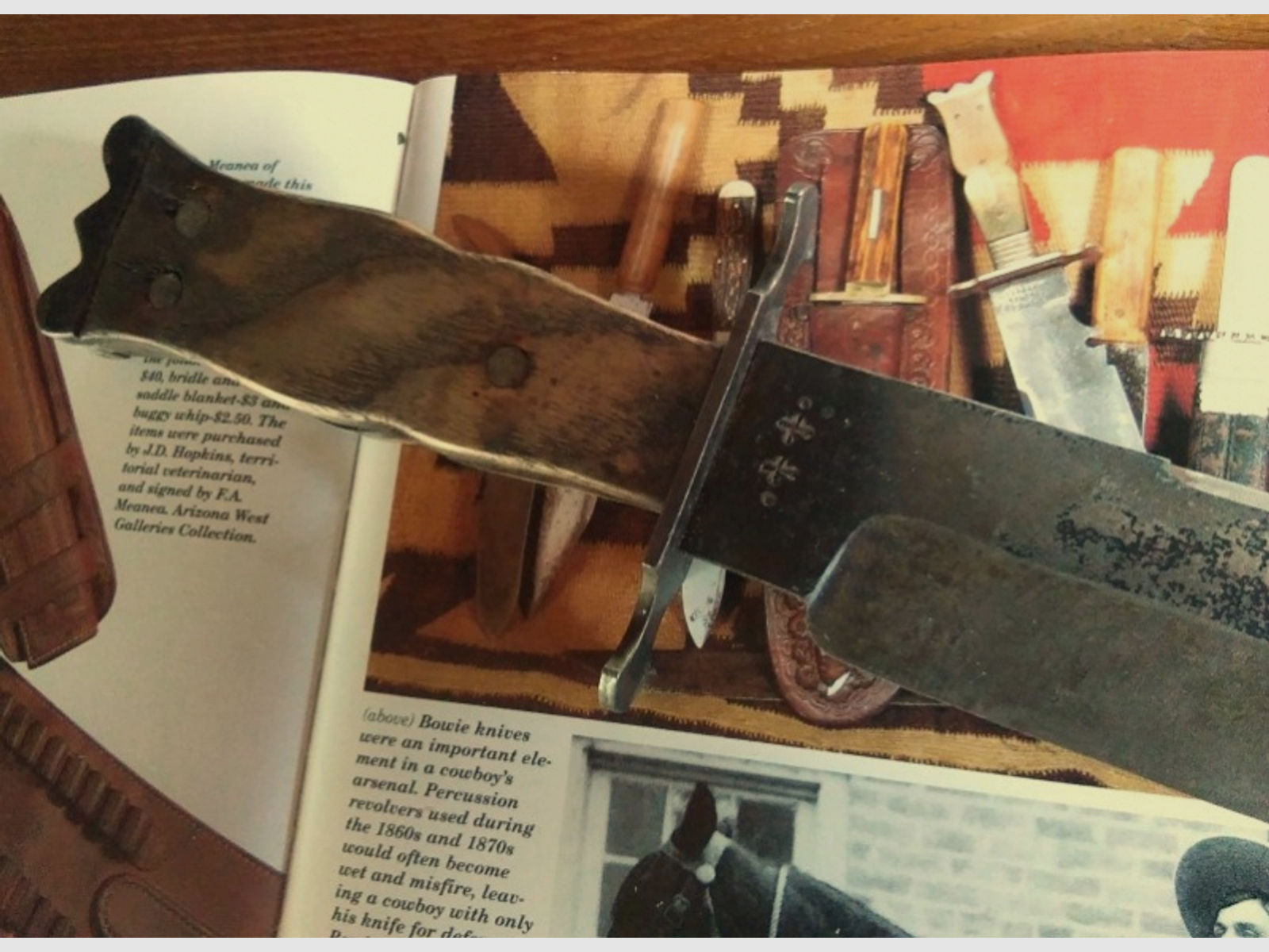 Altes englisches Bowie-Knife