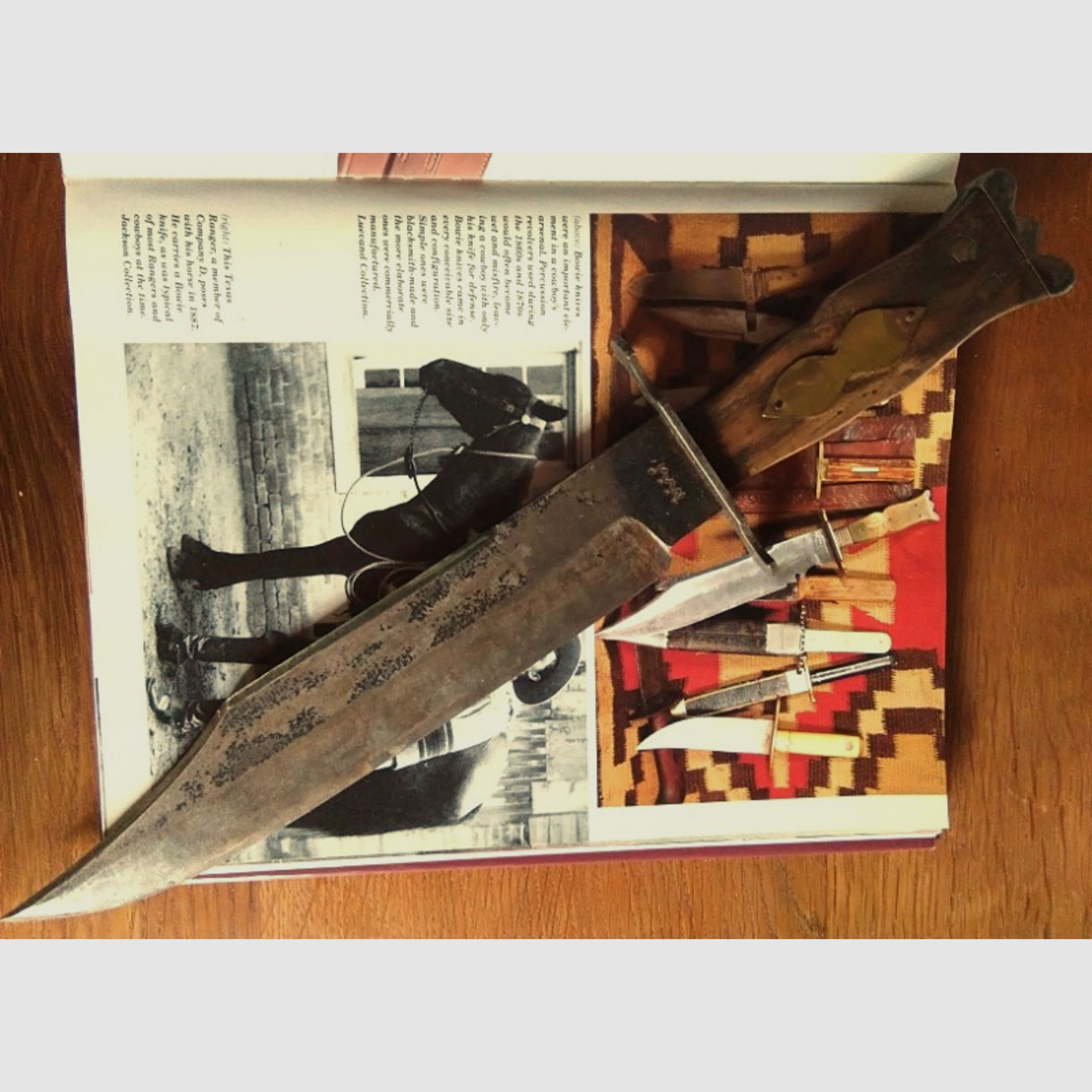 Altes englisches Bowie-Knife