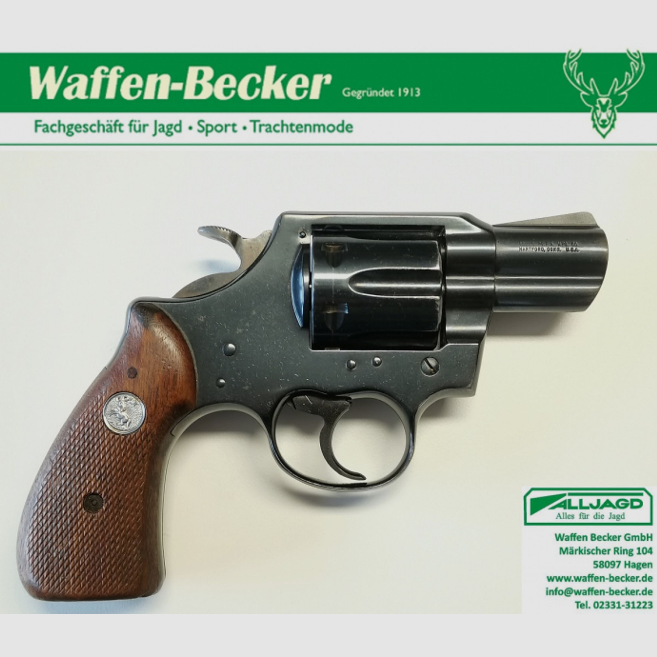 Revolver Colt Lawman MKIII Kal. .357Mag. 2,5"-Lauf -- ideale Fangschusswaffe --