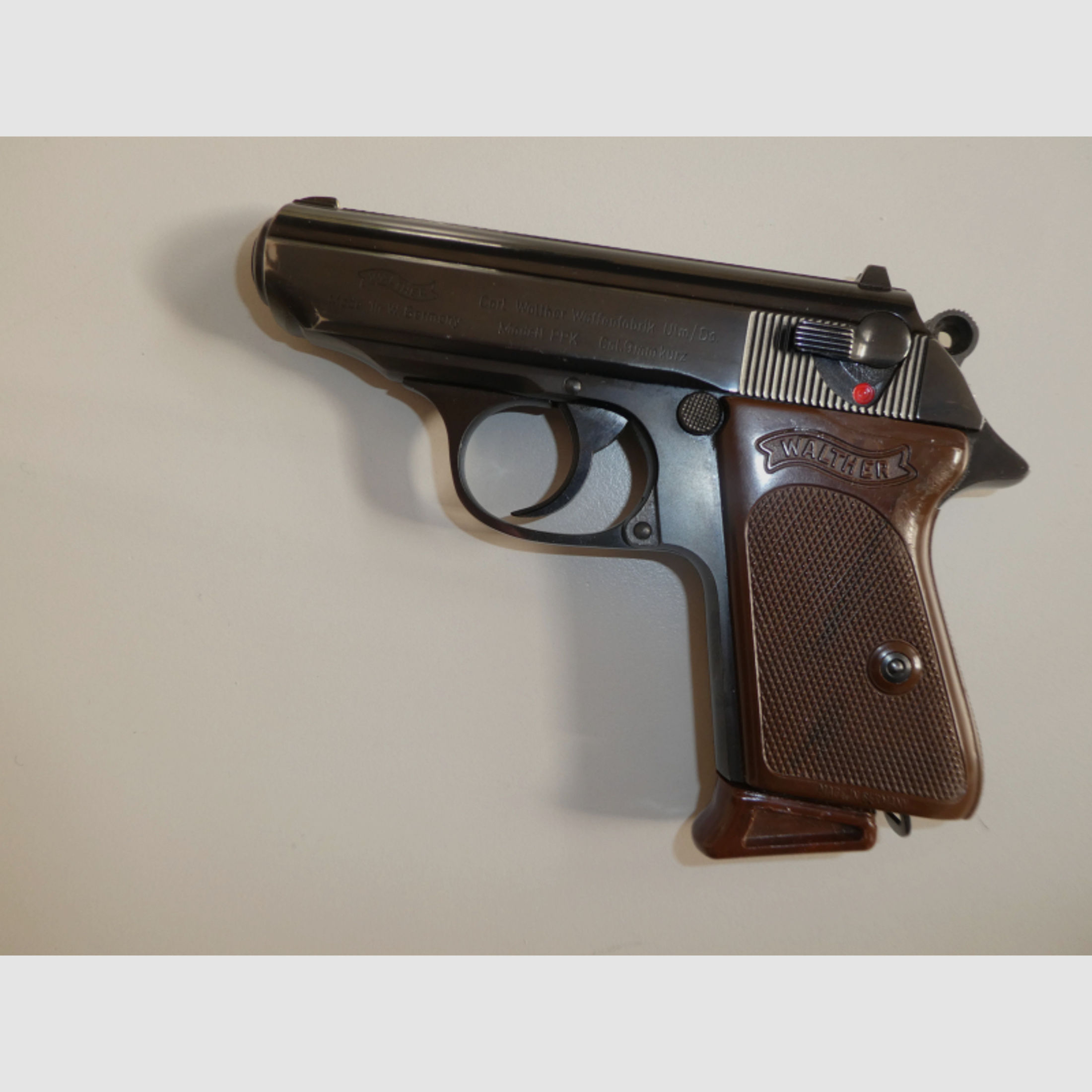 Pistole Walther - Modell PPK - Kaliber 9mmk - gepflegt - Zustand sehr gut -