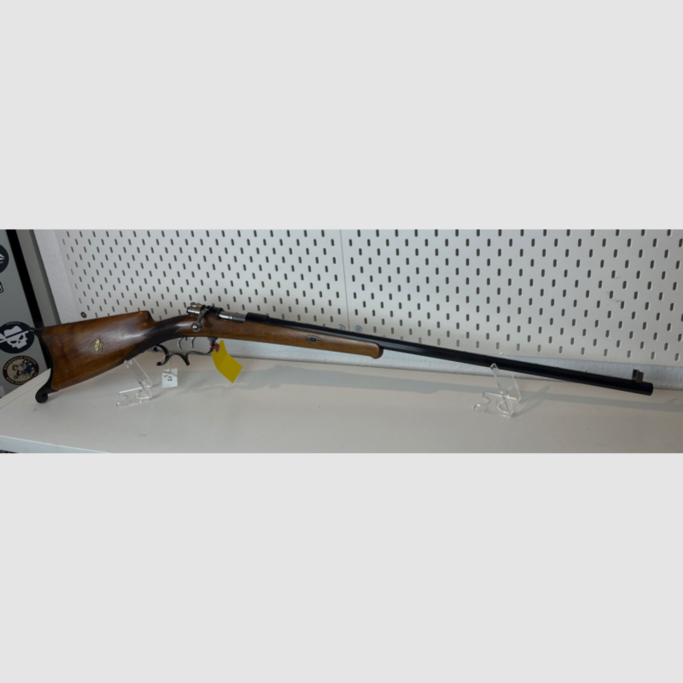 unbekannte Mauser Repetierbüchse Vorkrieg, Target Rifle im Kal. 8,15x46 R, A. Mauser Seriennummer 6
