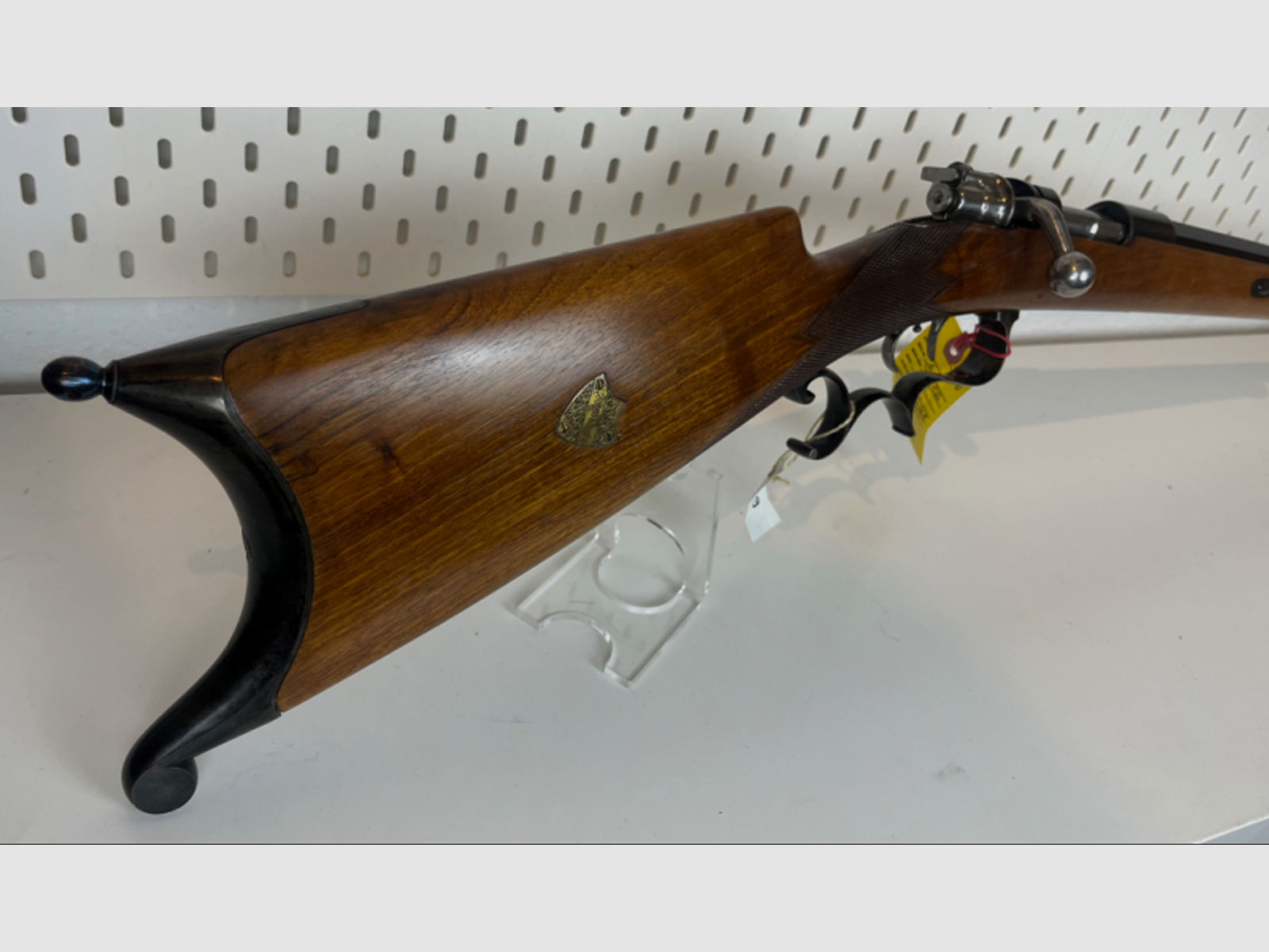 unbekannte Mauser Repetierbüchse Vorkrieg, Target Rifle im Kal. 8,15x46 R, A. Mauser Seriennummer 6