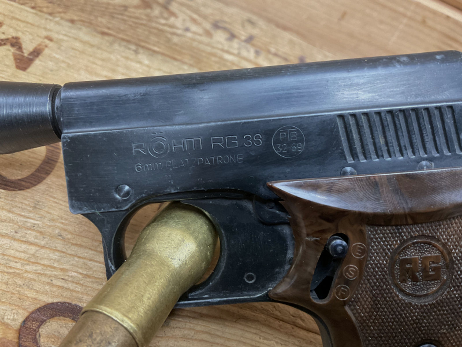 SRS Pistole RÖHM RG3S, 6mm Flobert Platz, PTB32-69