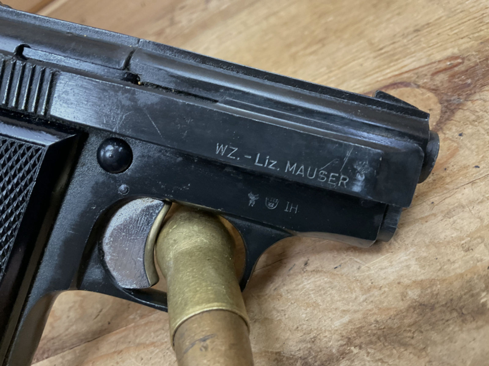 SRS Pistole MAUSER Mod.WTP, Kal.8mmK. PTB407