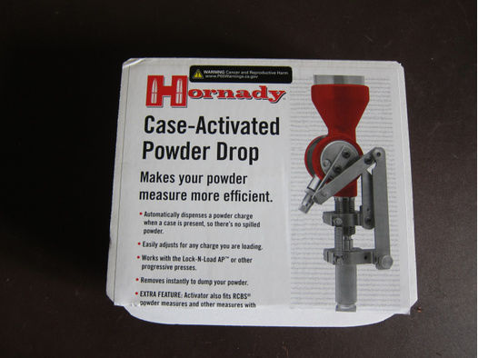 Hornady Case Activated Powder Drop