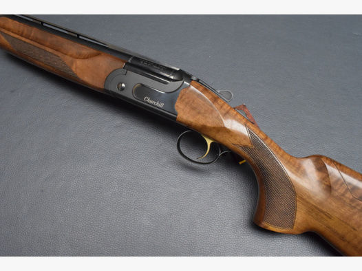 Akkar Churchill 206S Sporting, Kaliber 12/76 Magnum, WE-Choke, 76cm Läufe, aus Geschäftsauflösung
