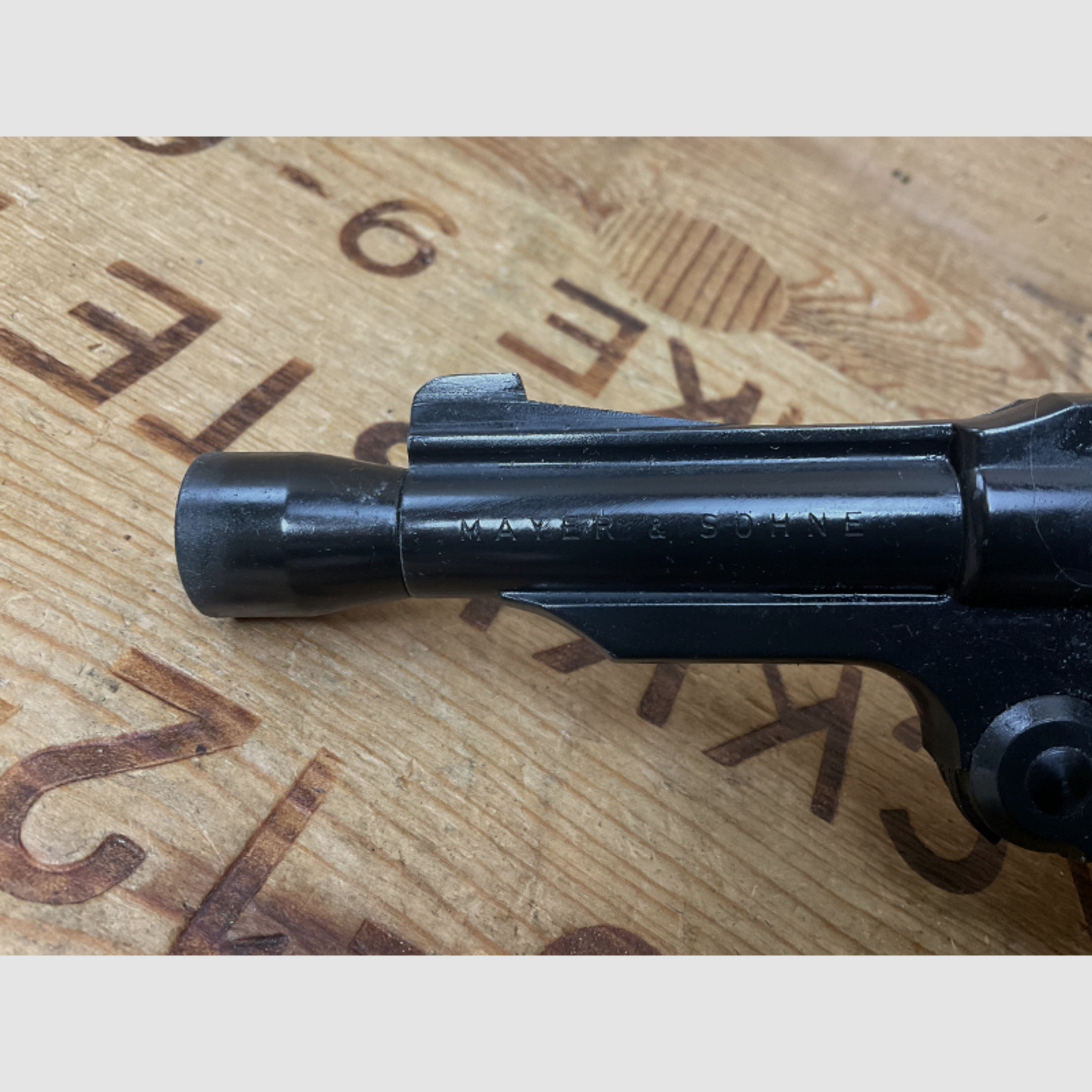 SRS Revolver MAYER&SÖHNE Mod."G", Kal.9mmKnallp., PTB43