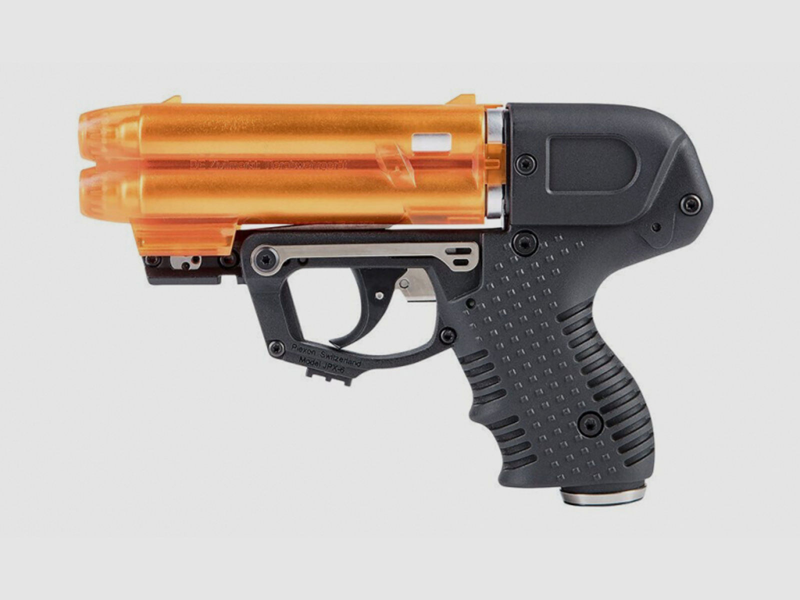 PIEXON Pfefferspraypistole JPX6 mit Laser und 4 Schuss Speedloader Tierabwehr