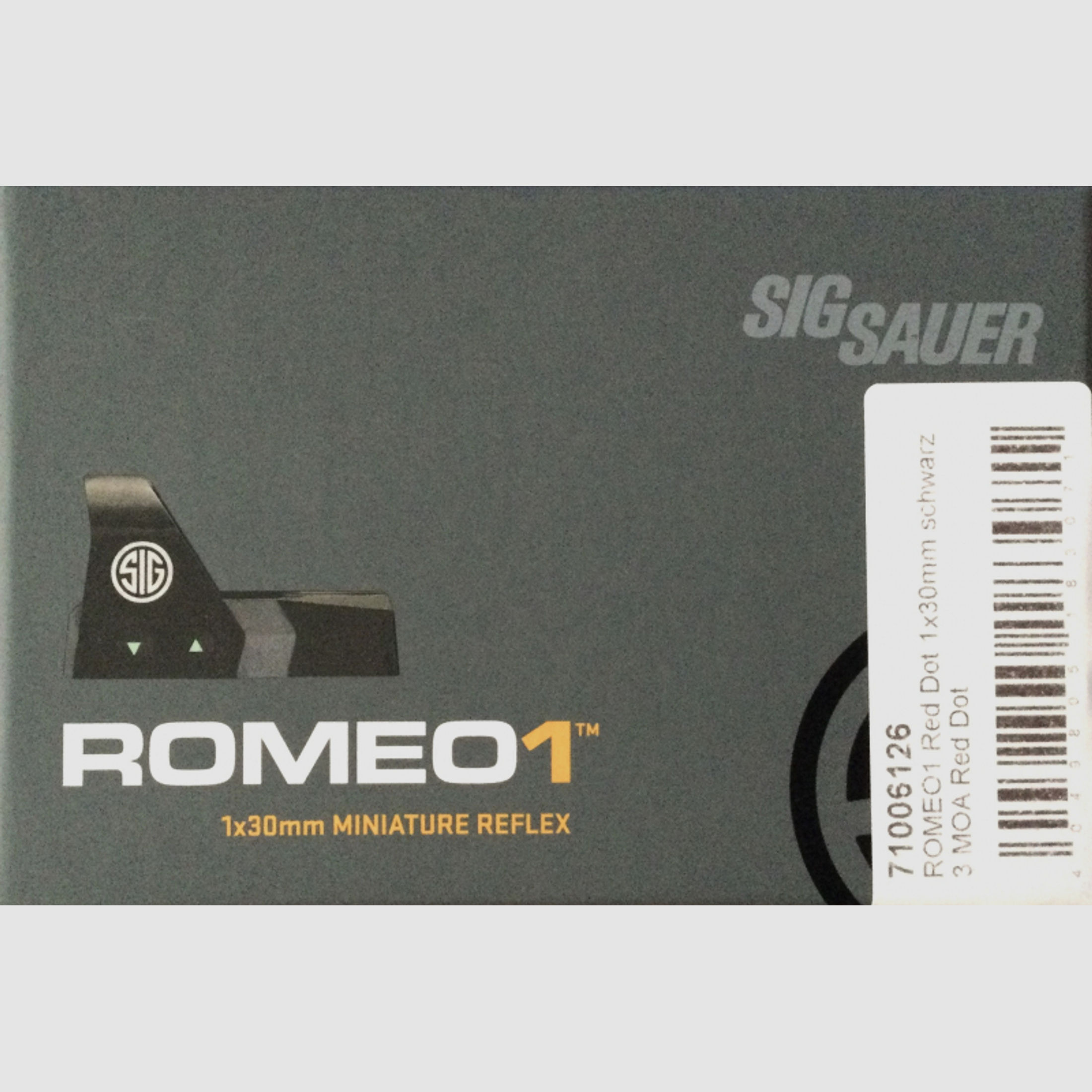 SIG Sauer Romeo1 RV, Reflexvisier, 3MOA, sofort lieferbar