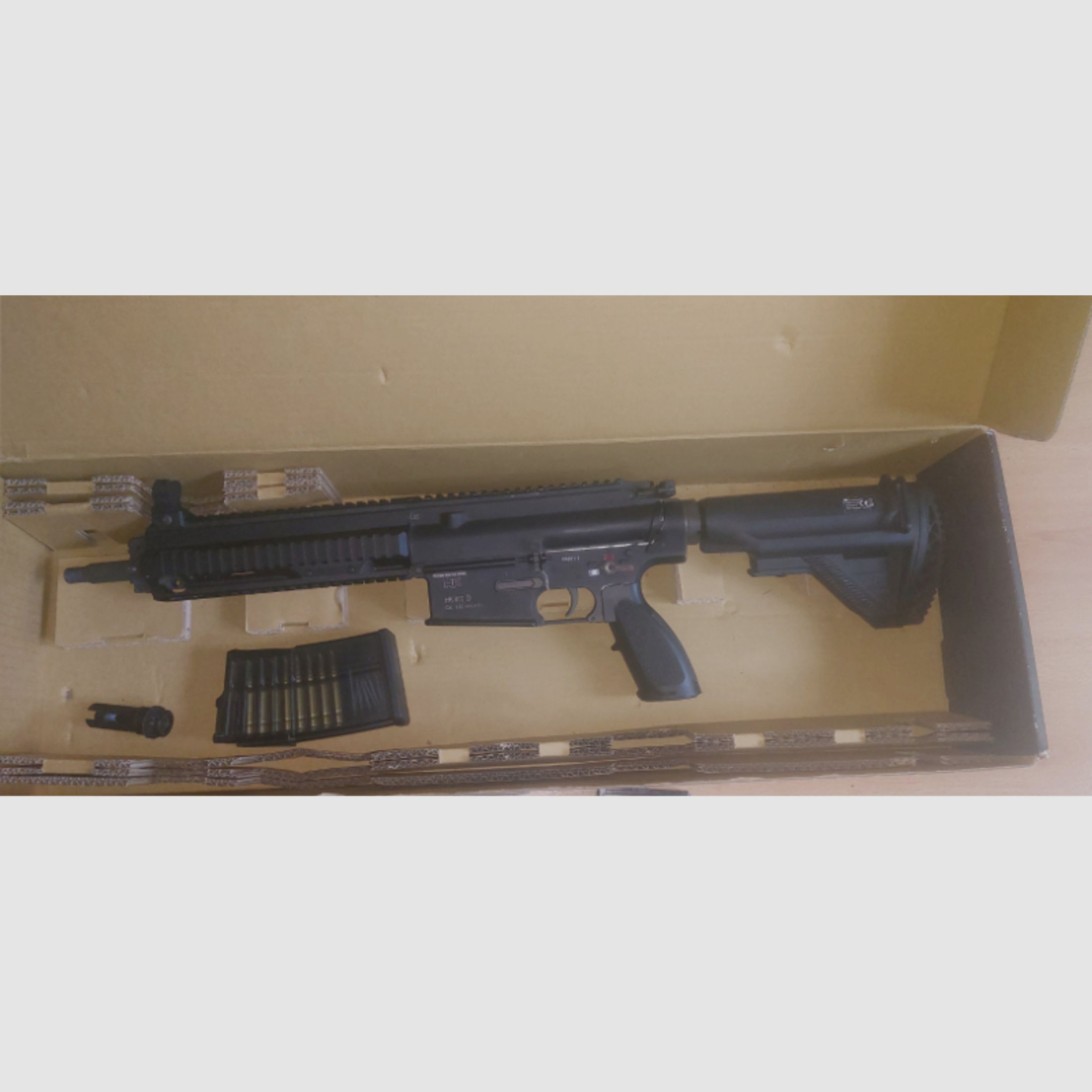 [BASTLER] Heckler & Koch HK417 D Next Gen. Vollmetall S-AEG 6mm BB schwarz
