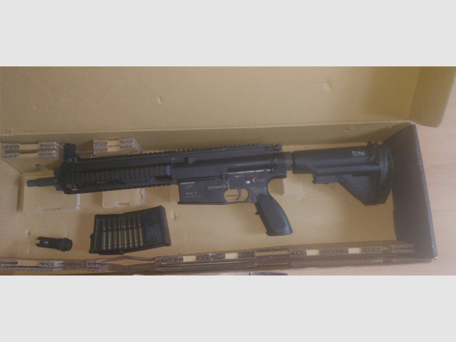 [BASTLER] Heckler & Koch HK417 D Next Gen. Vollmetall S-AEG 6mm BB schwarz