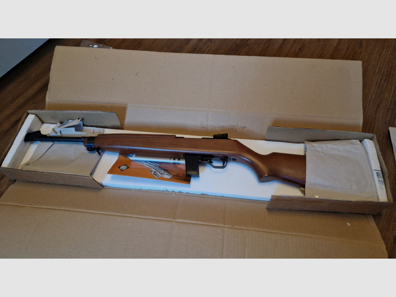 Selten: ERMA EGG1 EGG 1 8mm Gewehr Schreckschuss, Ungeschossen & OVP Komplett, Sammlerstück RAR
