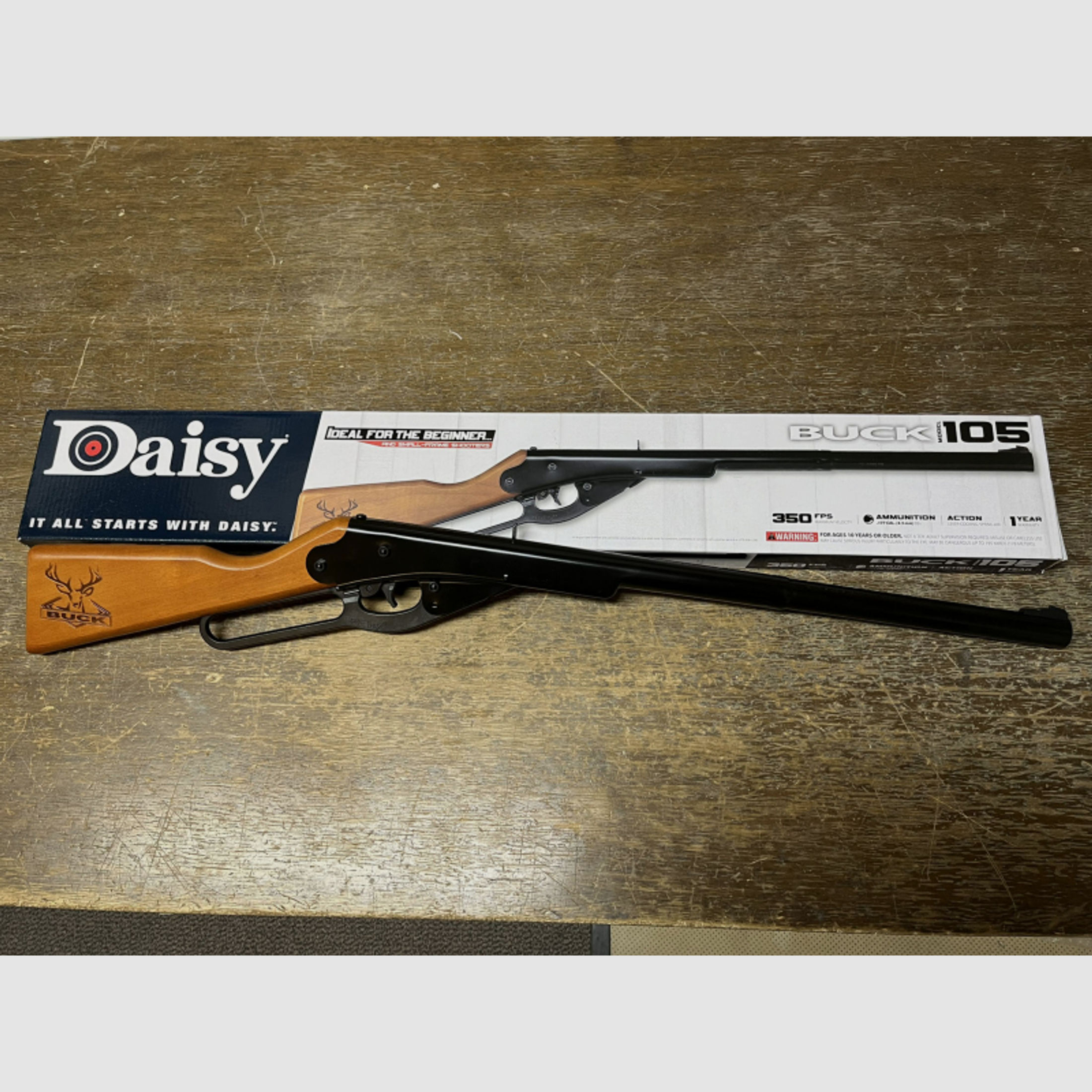 Daisy Buck 105 4,5mm - Unterhebelspanner Luftgewehr