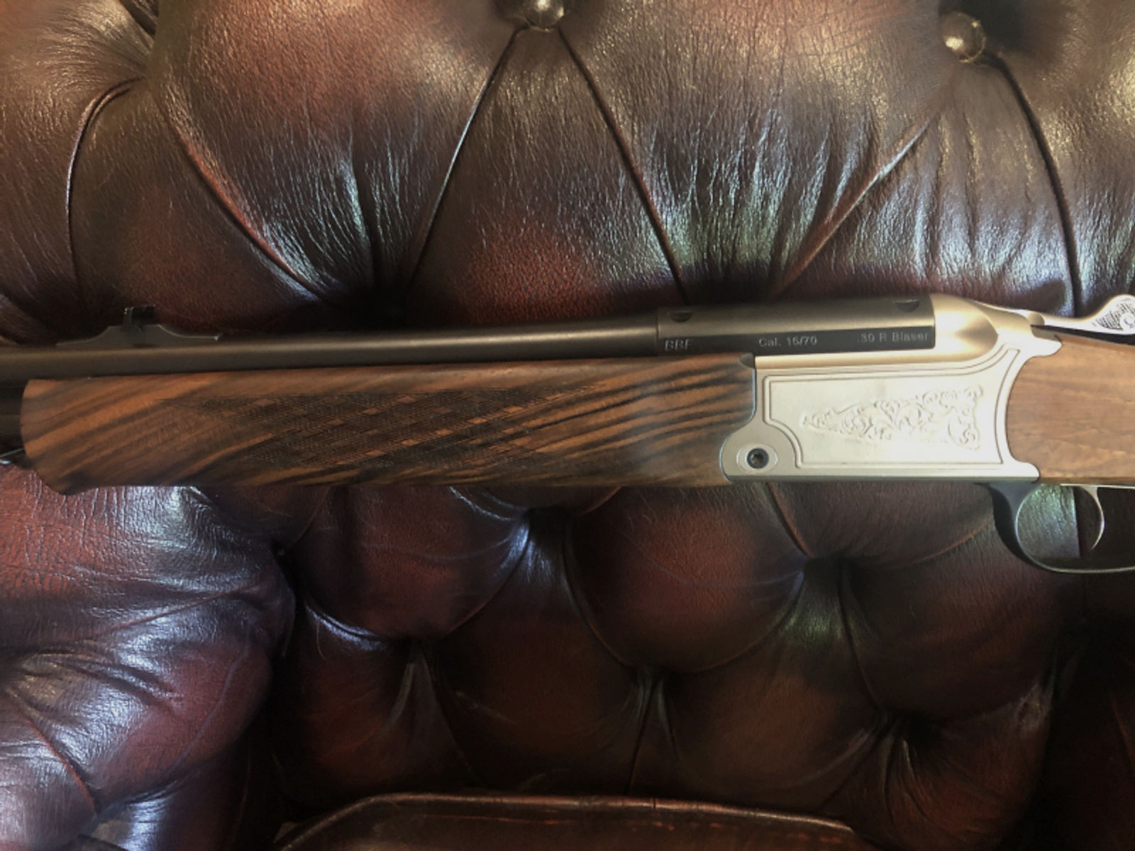 Blaser Sauer 97 BBF 30R Blaser, 16/70 mit Einstecklauf 5,6x50R Magnum