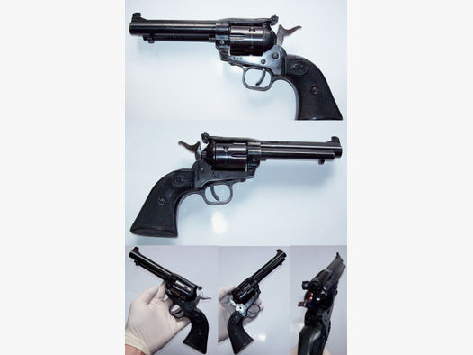 Westernrevolver Herbert Schmidt E-15 Buffalo Sechs-Schuss .22 lfB Single Action-Revolver 4 ¾ Zoll