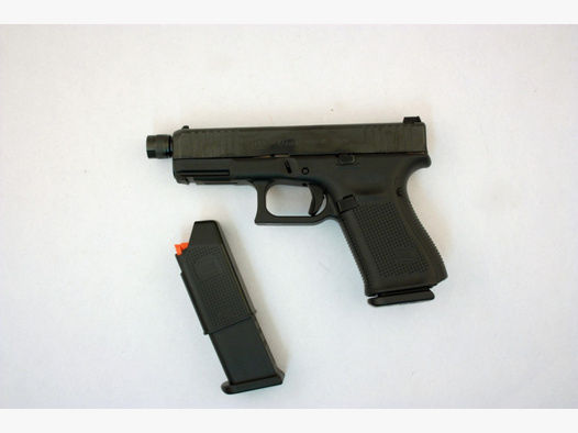 Glock 19 mit Gewindelauf Gen 5 9mm Luger Pistole Sport Jagd