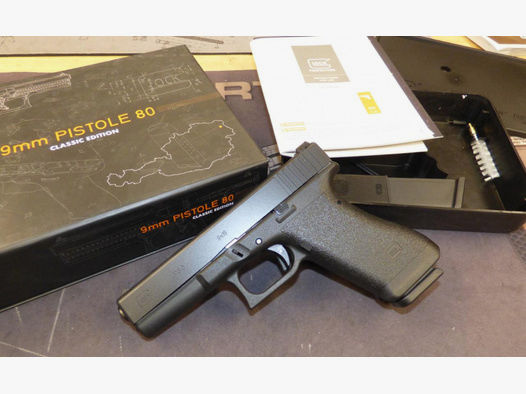 Glock 17 / Serie 80 Gen 1 9mm Luger Pistole Sport Jagd Sondermodell